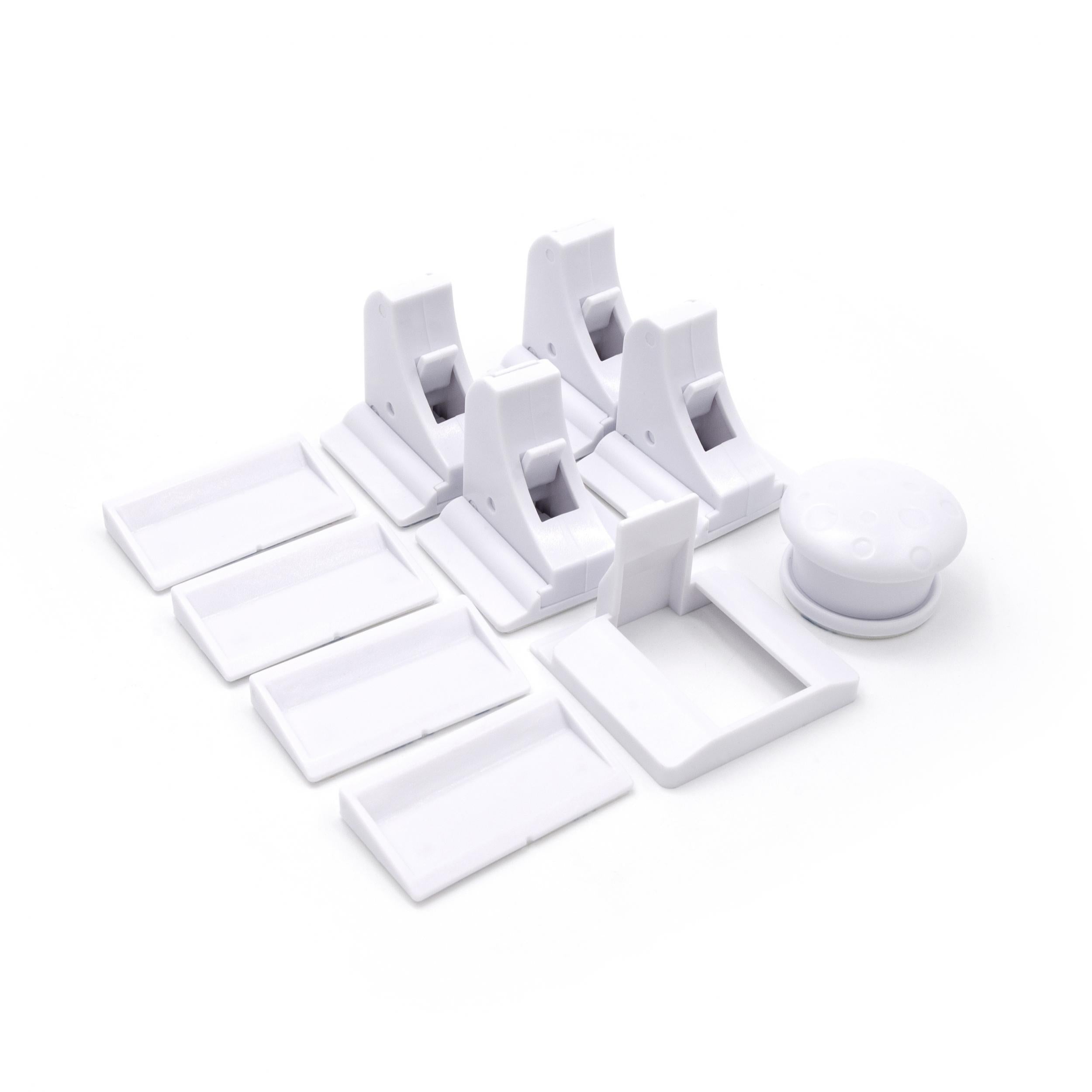 Magnetic Cabinet Locks Baby Proofing Child Safety 4 Pack