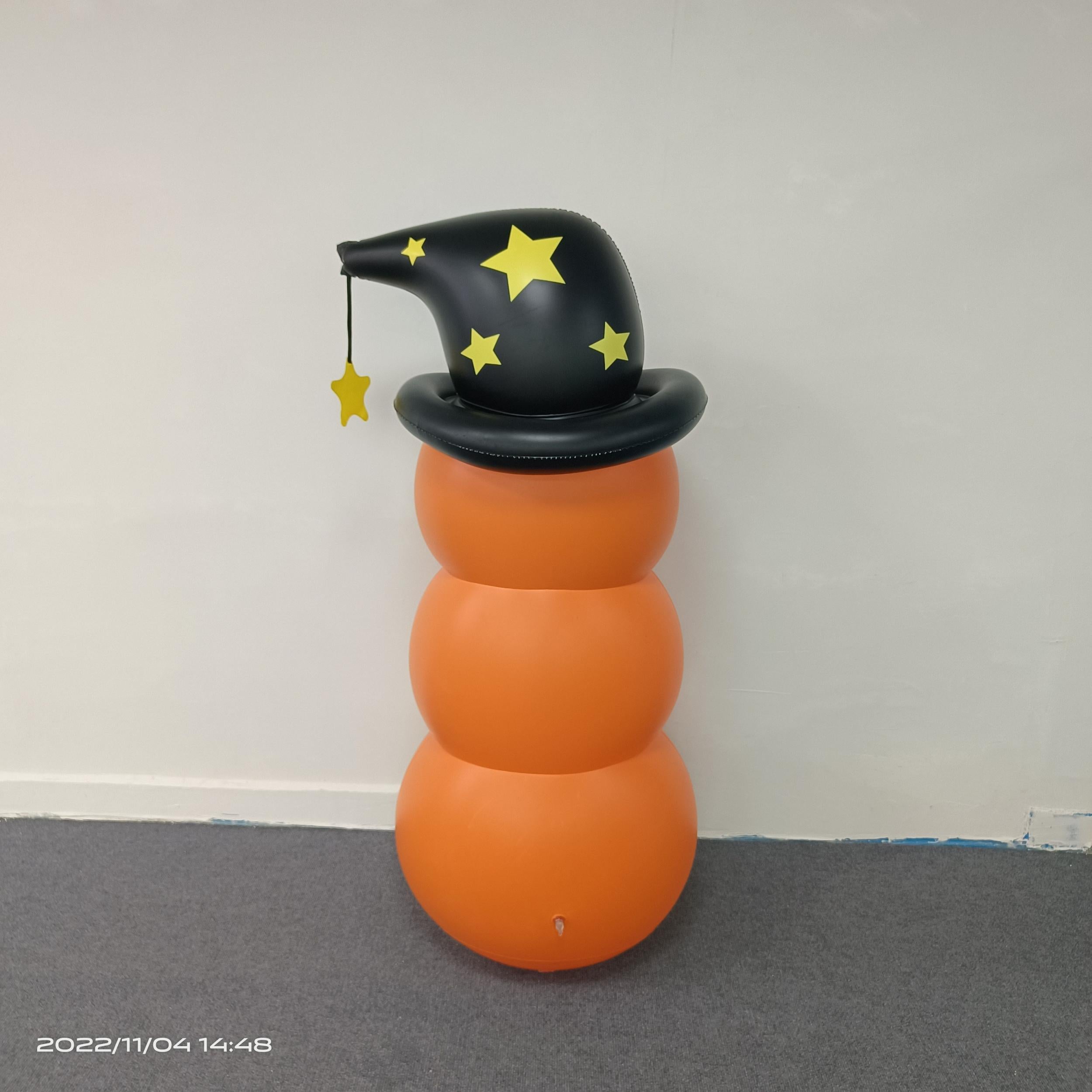 Inflatable Halloween Punching Bag Pumpkin & Ghost Decoration