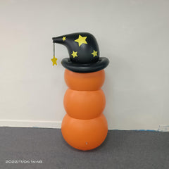 Inflatable Halloween Punching Bag Pumpkin & Ghost Decoration