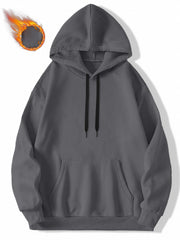 Men's Fleece Hoodie with Kangaroo Pocket