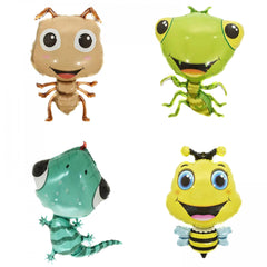 4pcs Giant Insect Helium Balloons for Kids Birthday Party