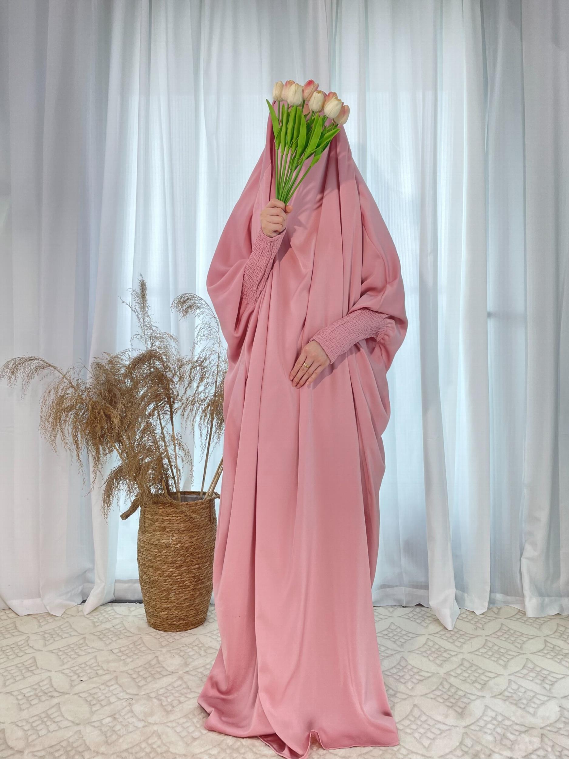  Batwing Sleeve Abaya Dress