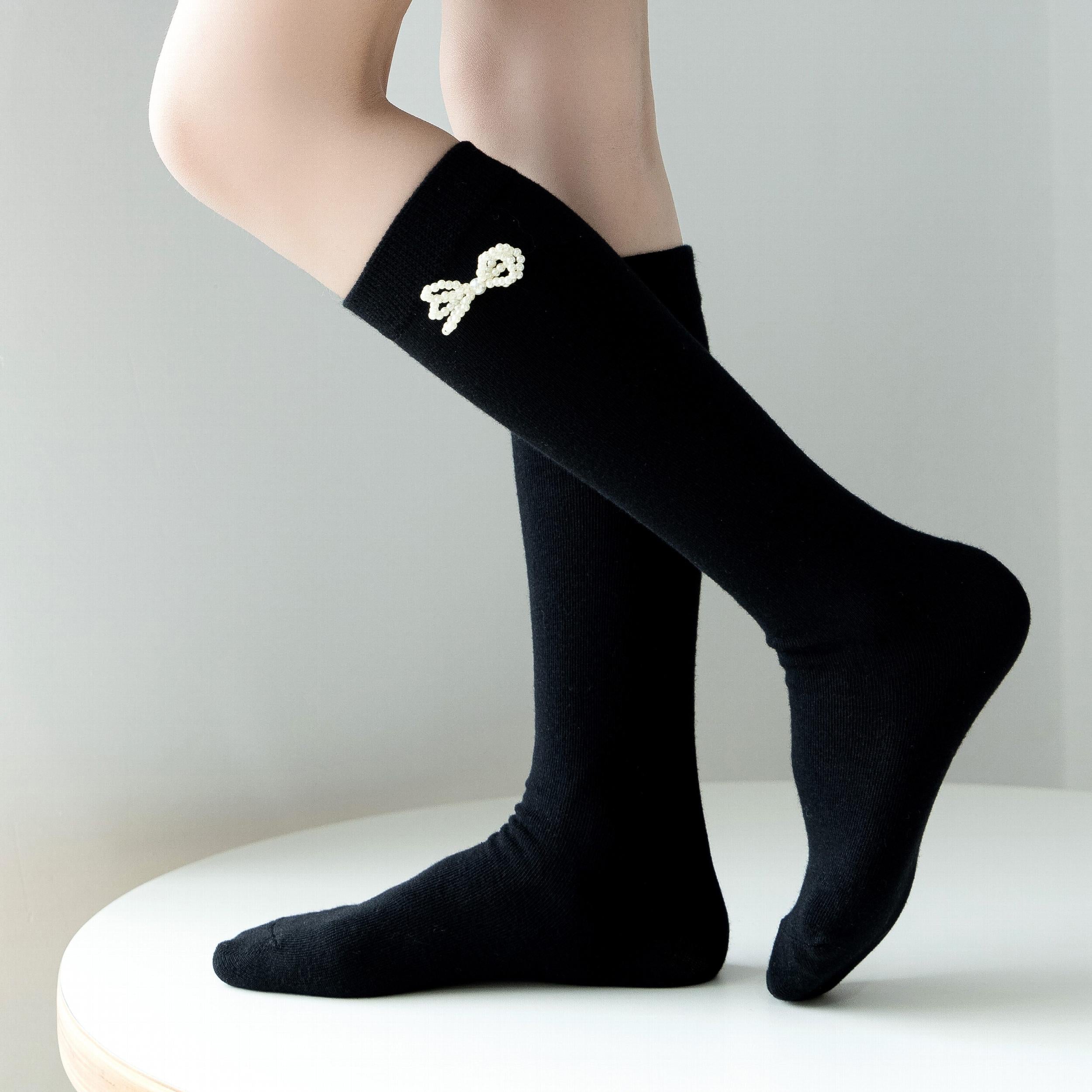 Girls Kids Stockings Breathable Long Socks