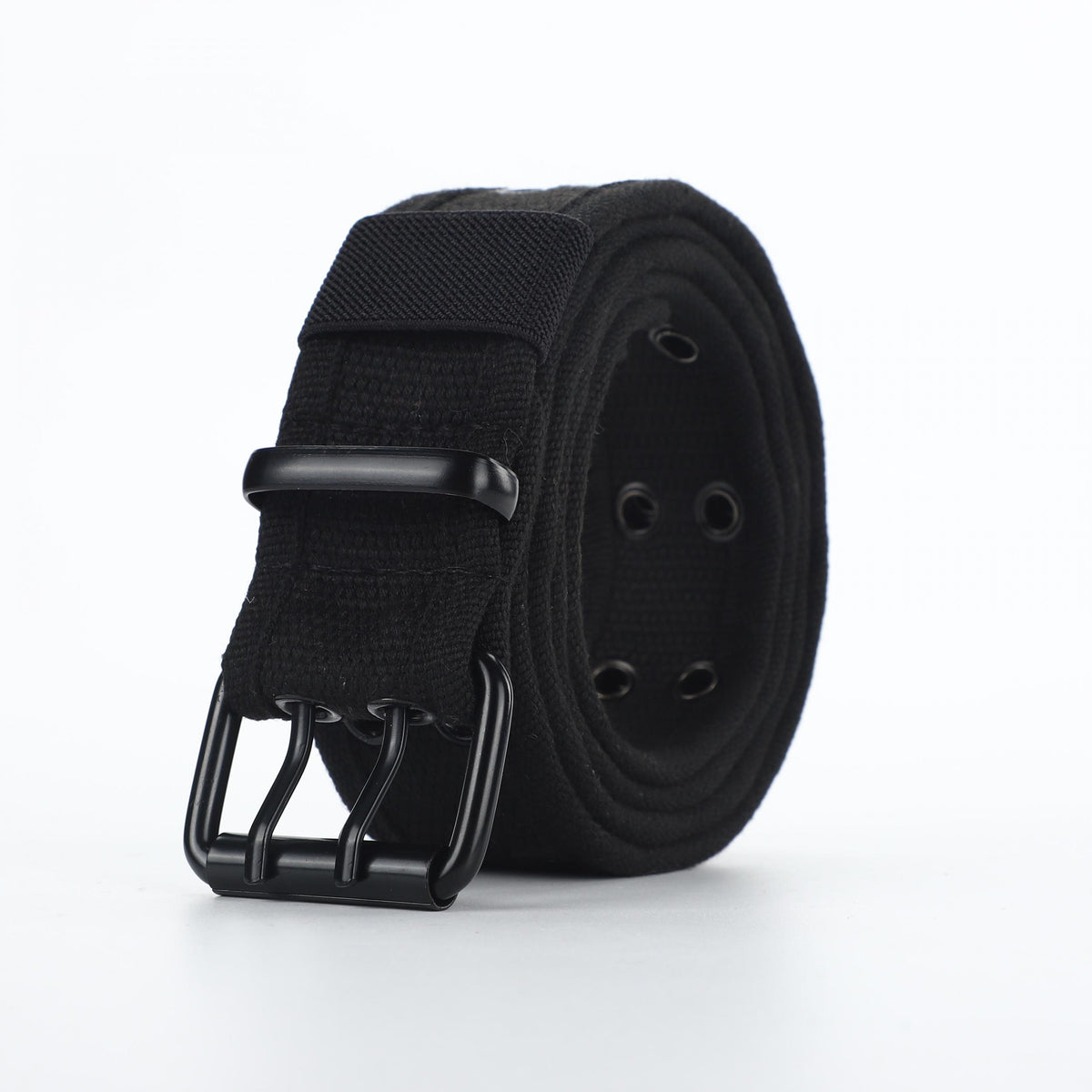 Canvas Pin Buckle Leather Belt for Men