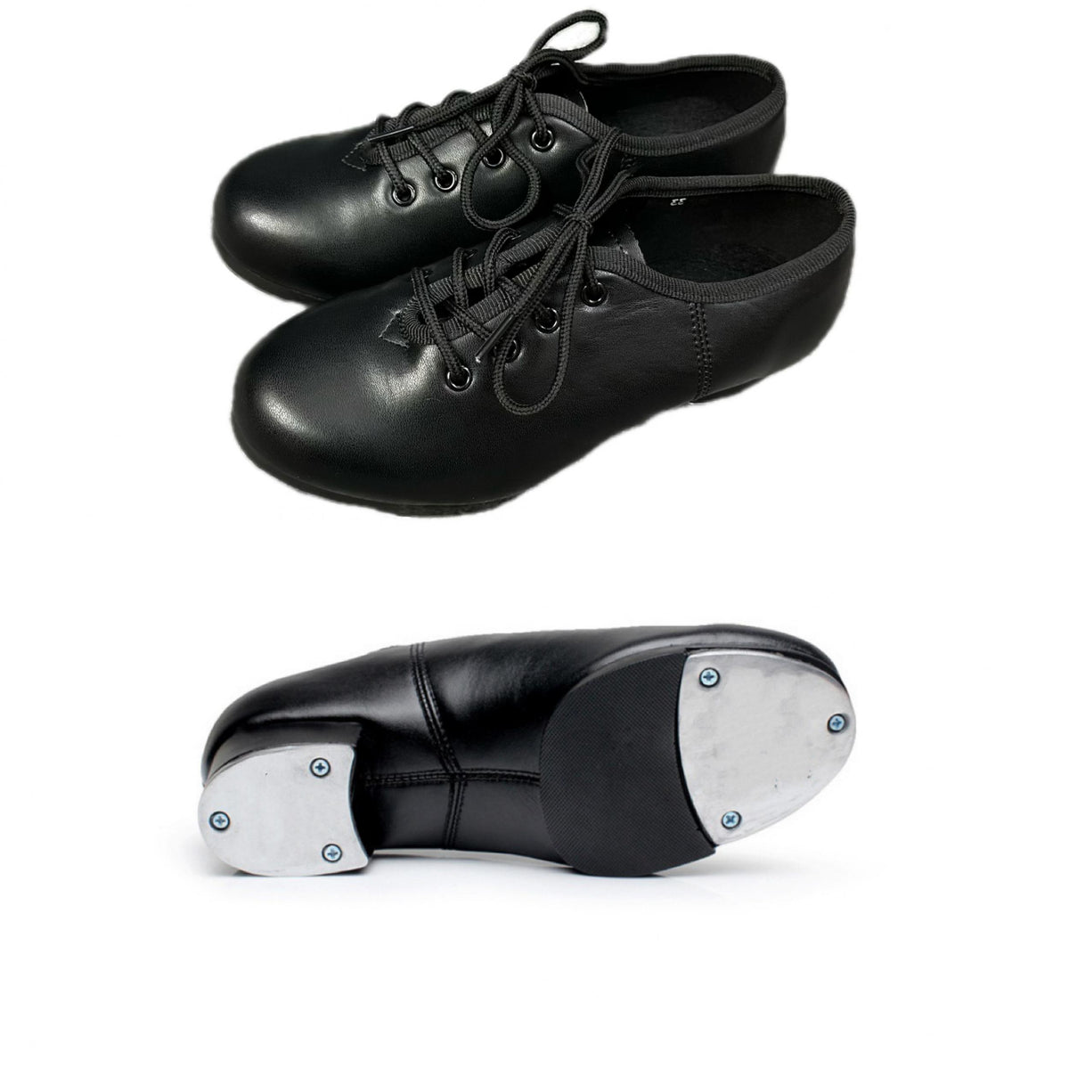 Girls Comfy Summer Dance Shoes Soft Sole Faux Leather Tap Jazz Shoes