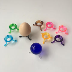 Acrylic Tripod Stand for Balls & Eggs - Clear Display Holder