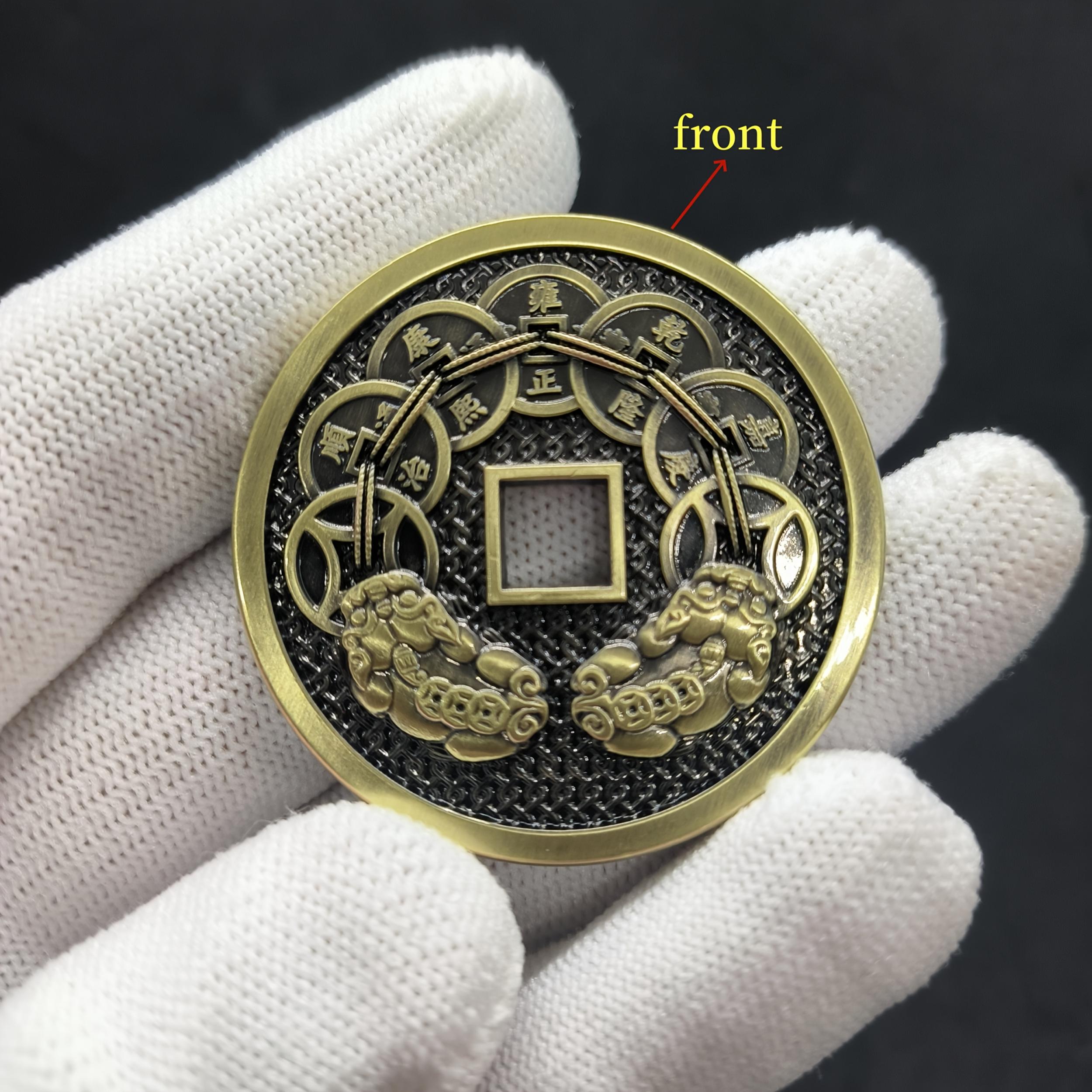Chinese Traditional Prosperity Coin for Wealth Attraction