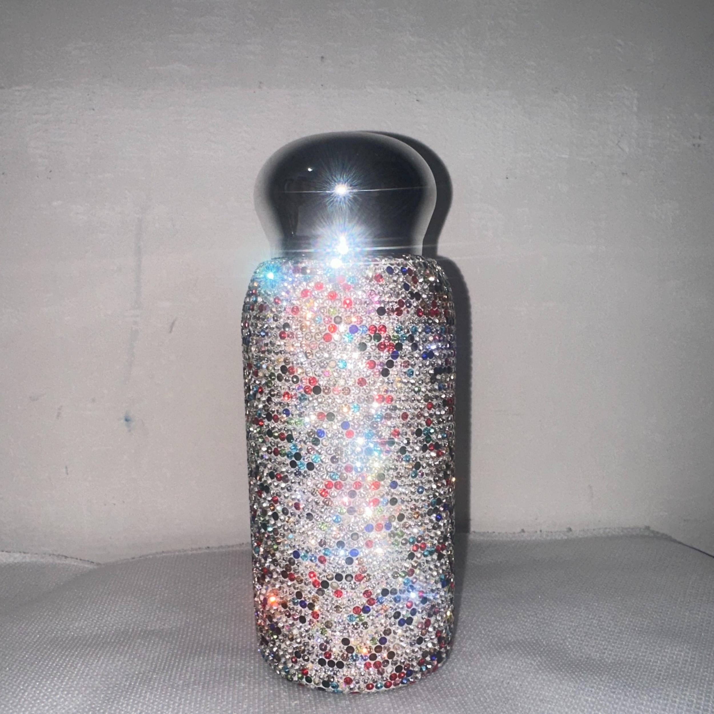 260ml Rhinestone Insulated Cup Portable Water Bottle Gift
