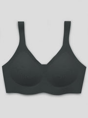 Soft Seamless Wireless Bra Full Coverage Comfy Everyday Lingerie