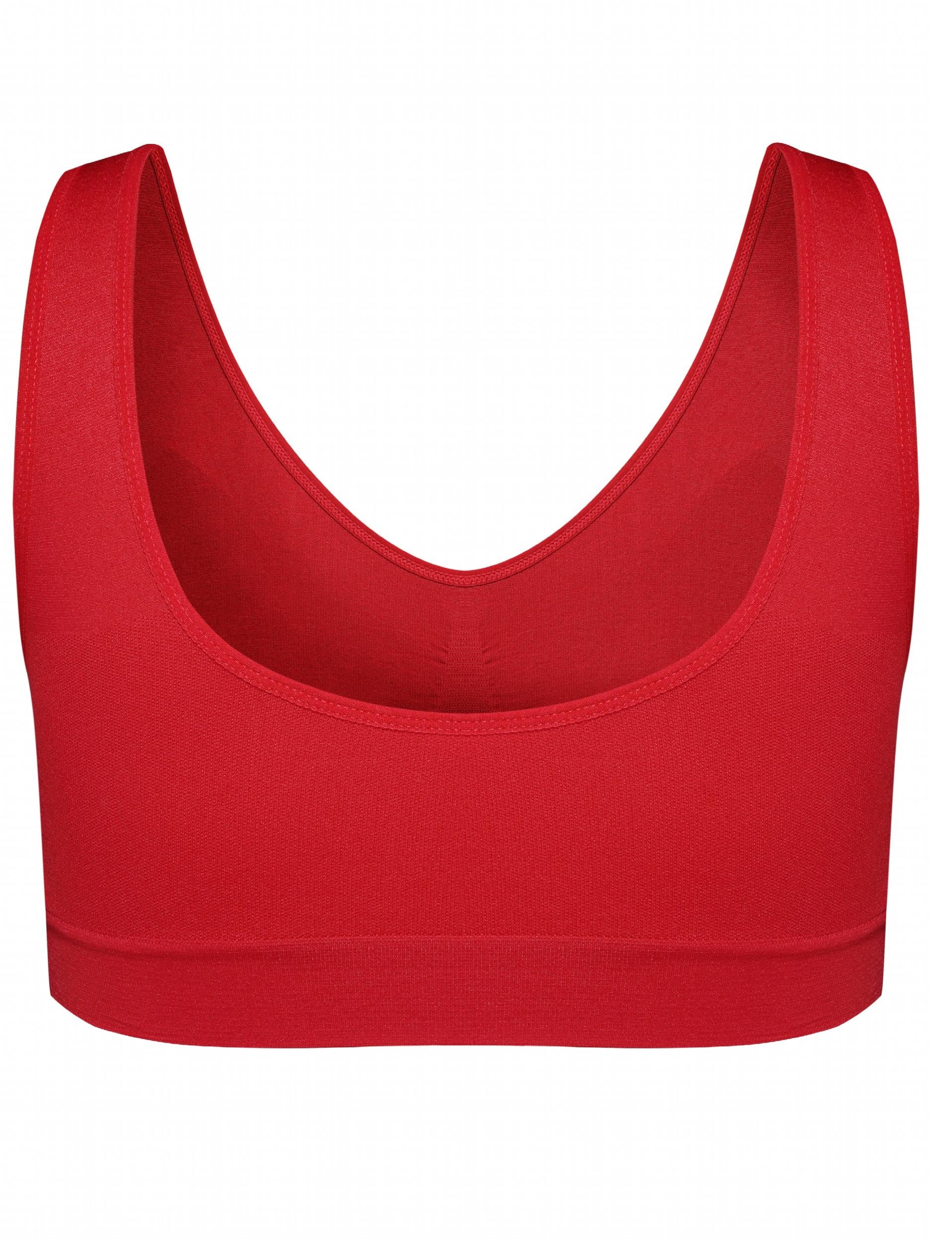  Seamless Full Coverage Sports Bra