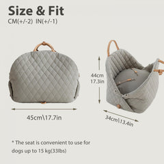 Portable Dog Bag for Traveling with Large Capacity