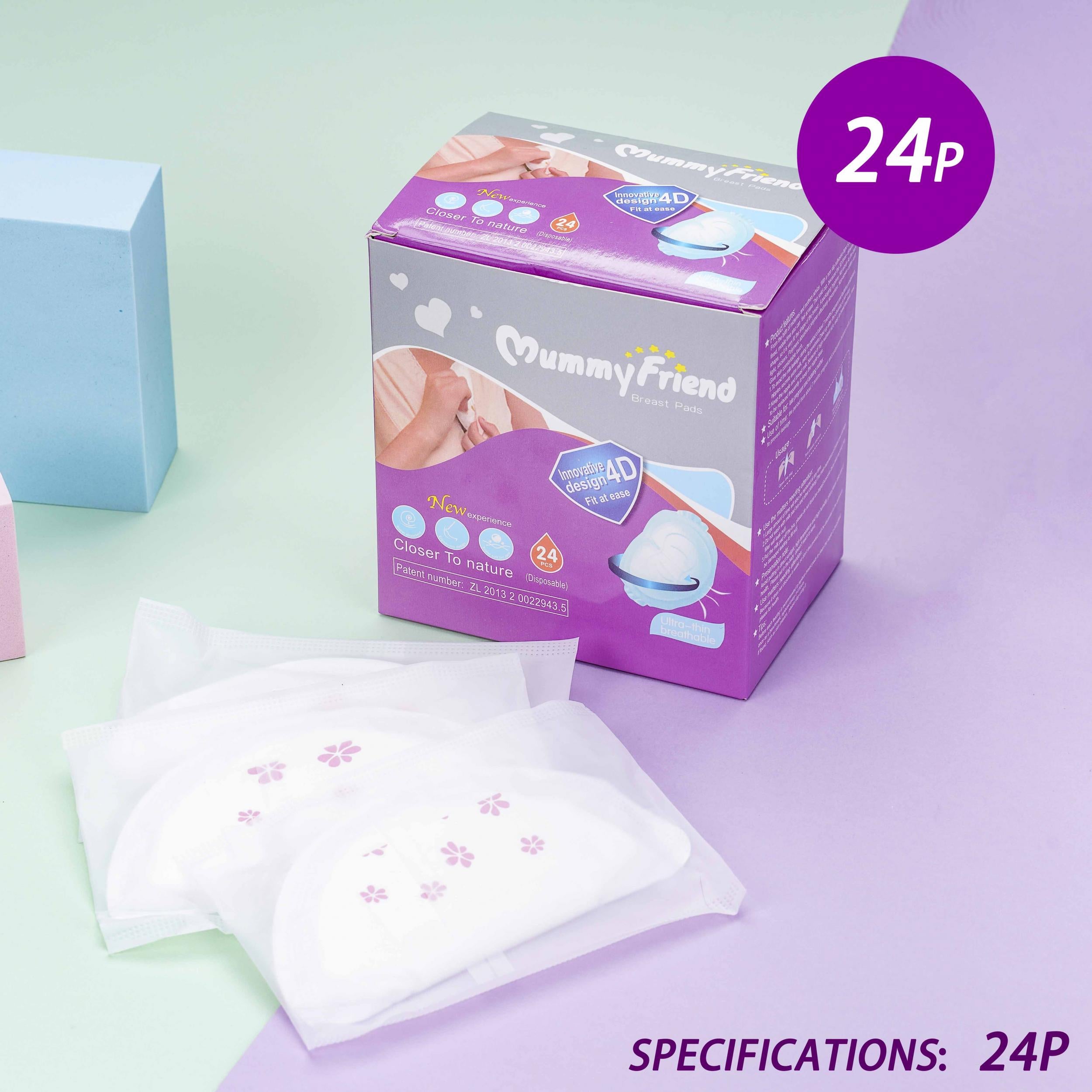 Disposable Breathable Breast Pads for Breastfeeding