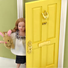 Mini Alphabet Number Boards Set for Dollhouses DIY House Numbers