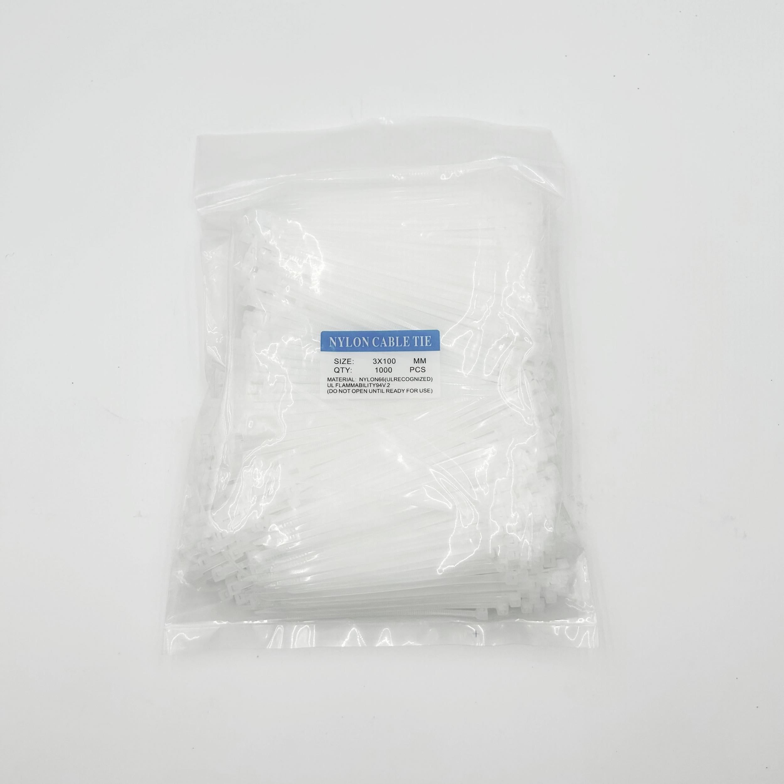 1000pcs Self-locking Nylon Cable Wire Ties 10-16cm