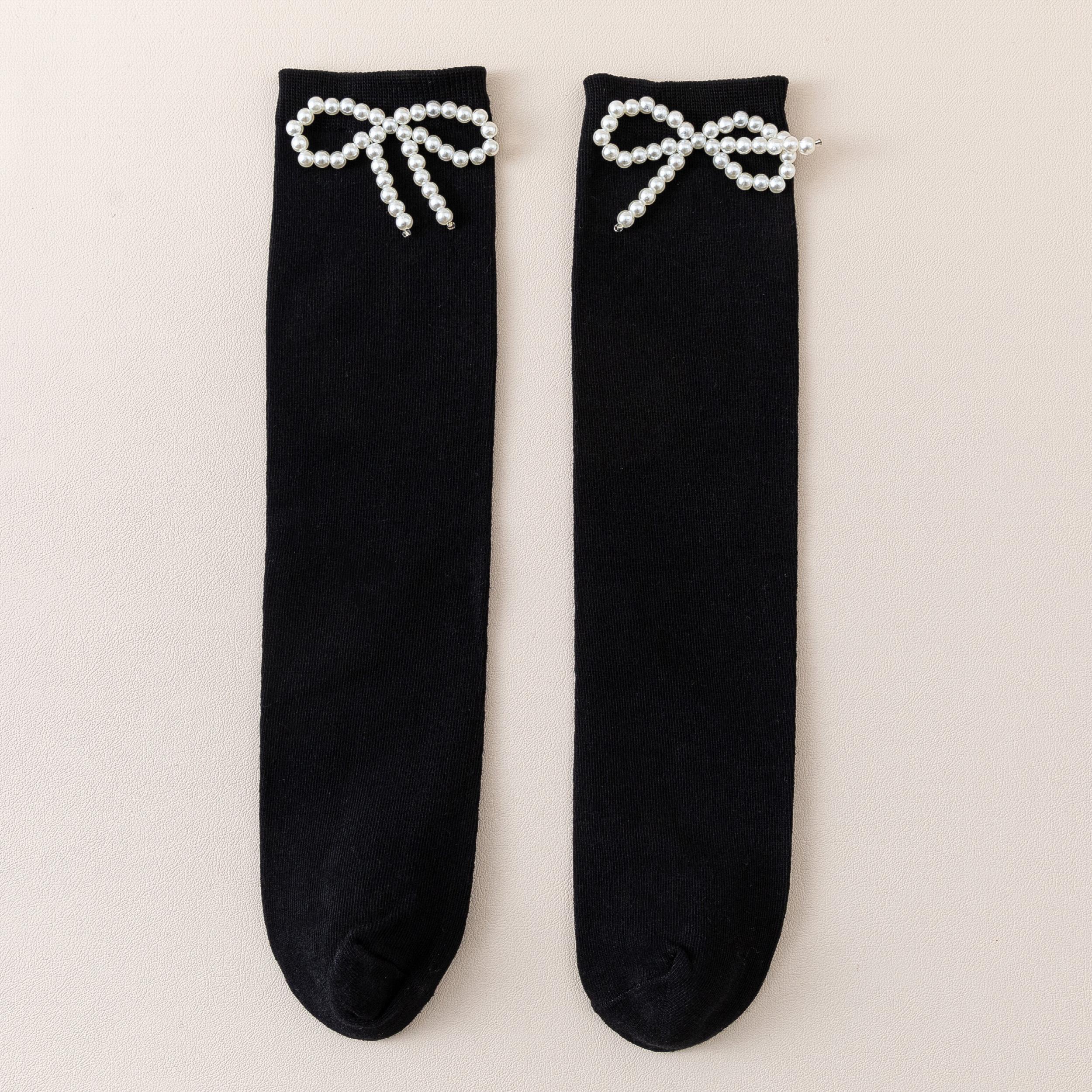 Girls Kids Stockings Breathable Long Socks