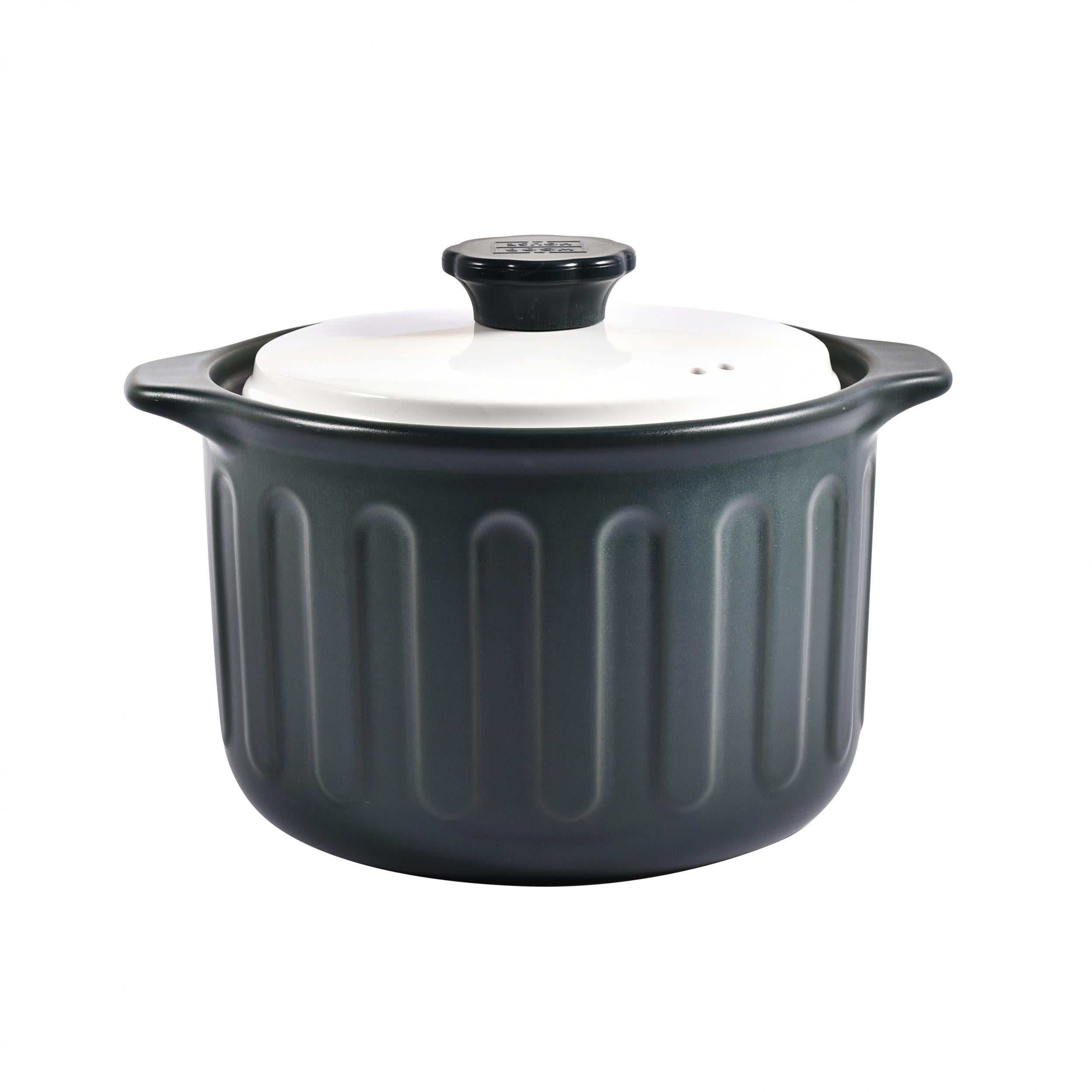 5L Ceramic Casserole Soup Pot Kitchen Cookware