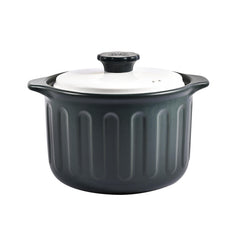5L Ceramic Casserole Soup Pot Kitchen Cookware
