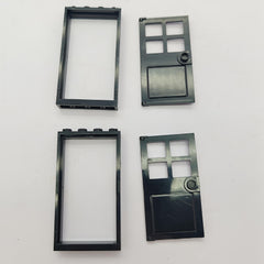 Building Block Door Accessories Kit for Urban Architecture Set