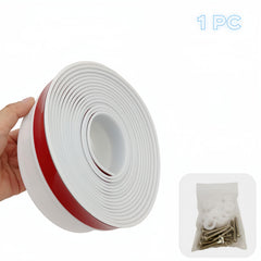 Garage Door Seal Top/Side 6.0m Brown Rubber Strip Weather Stripping