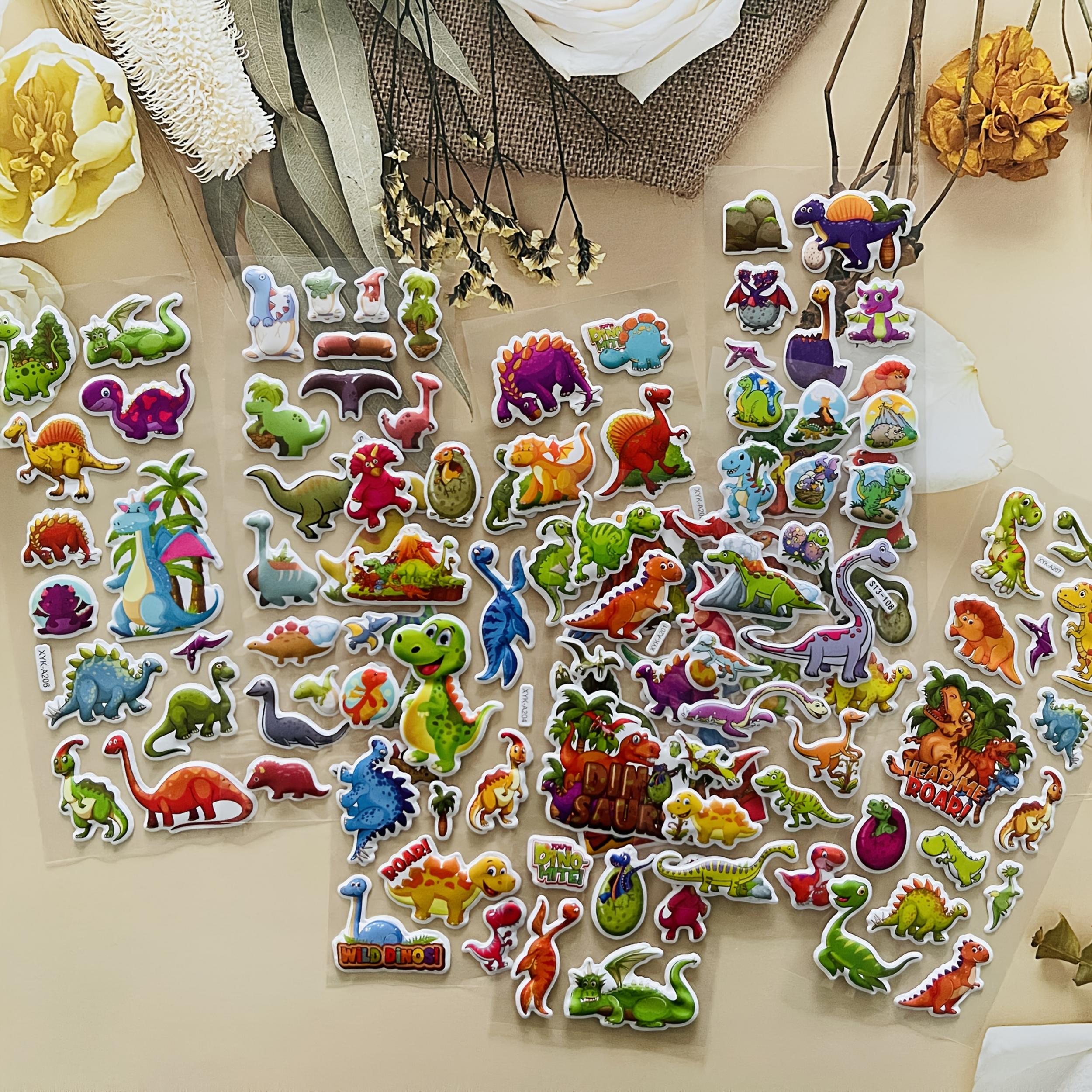 Dinosaur Self-adhesive Stickers - Tyrannosaurus Rex Pattern Decals