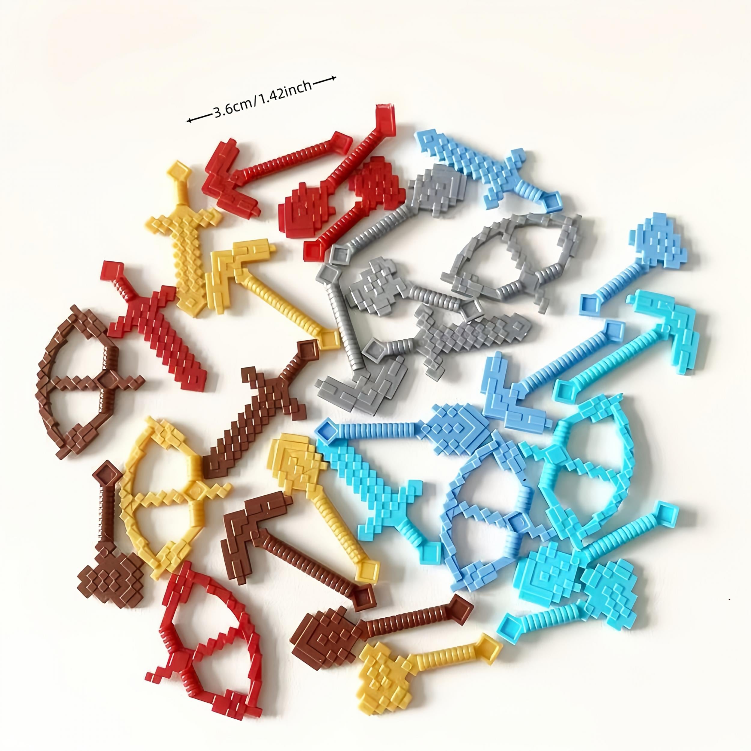 Mini Character Weapon Building Block Set