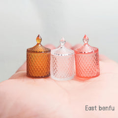 Mini Candy Jars Decorative Dollhouse Set