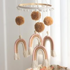 Handcrafted Baby Crib Rattle - Perfect Newborn Gift