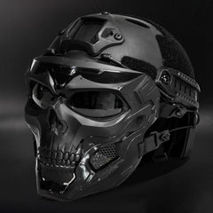 Full Face Airsoft Skull Mask With PC Lens Eye Protection