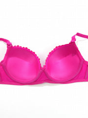 2pcs Lace Push Up Bra Comfy & Breathable Women's Lingerie