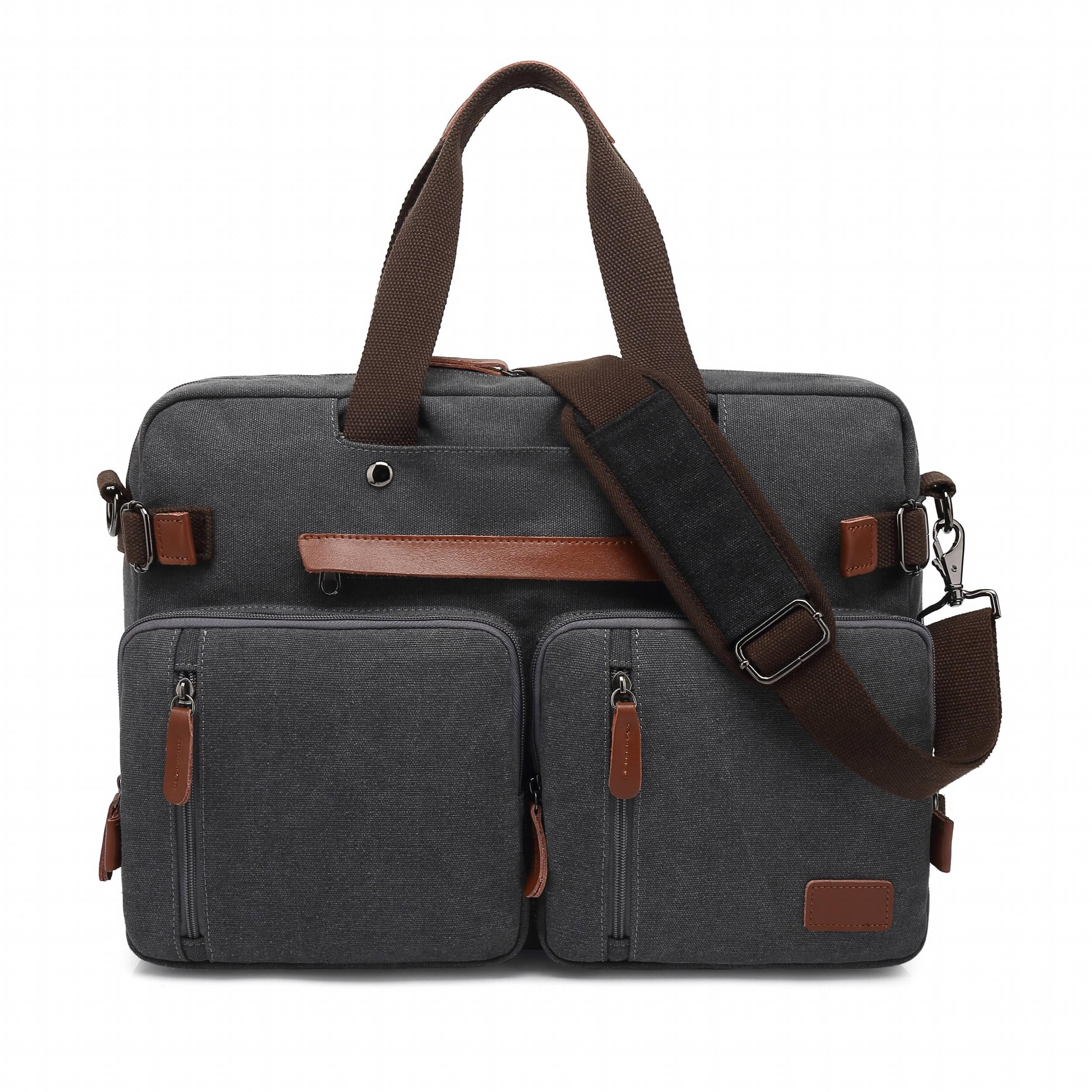 Convertible Laptop Bag 43 94 Cm Messenger Shoulder Backpack Briefcase