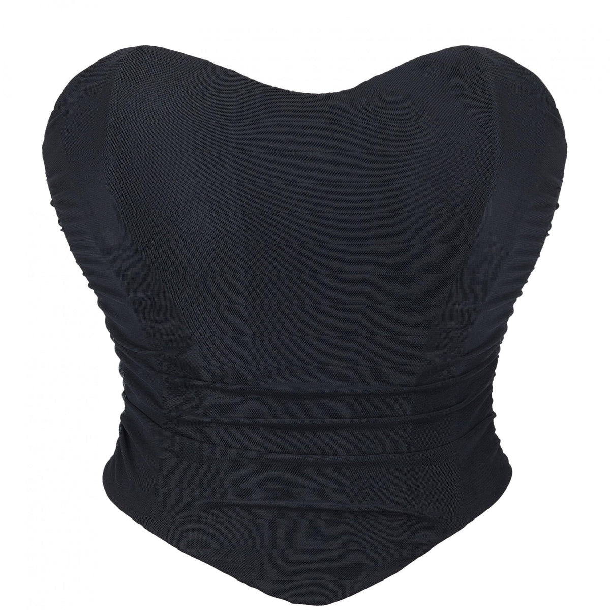 Lace-Up Slimmer Body Shaper Strapless Corset Bustier