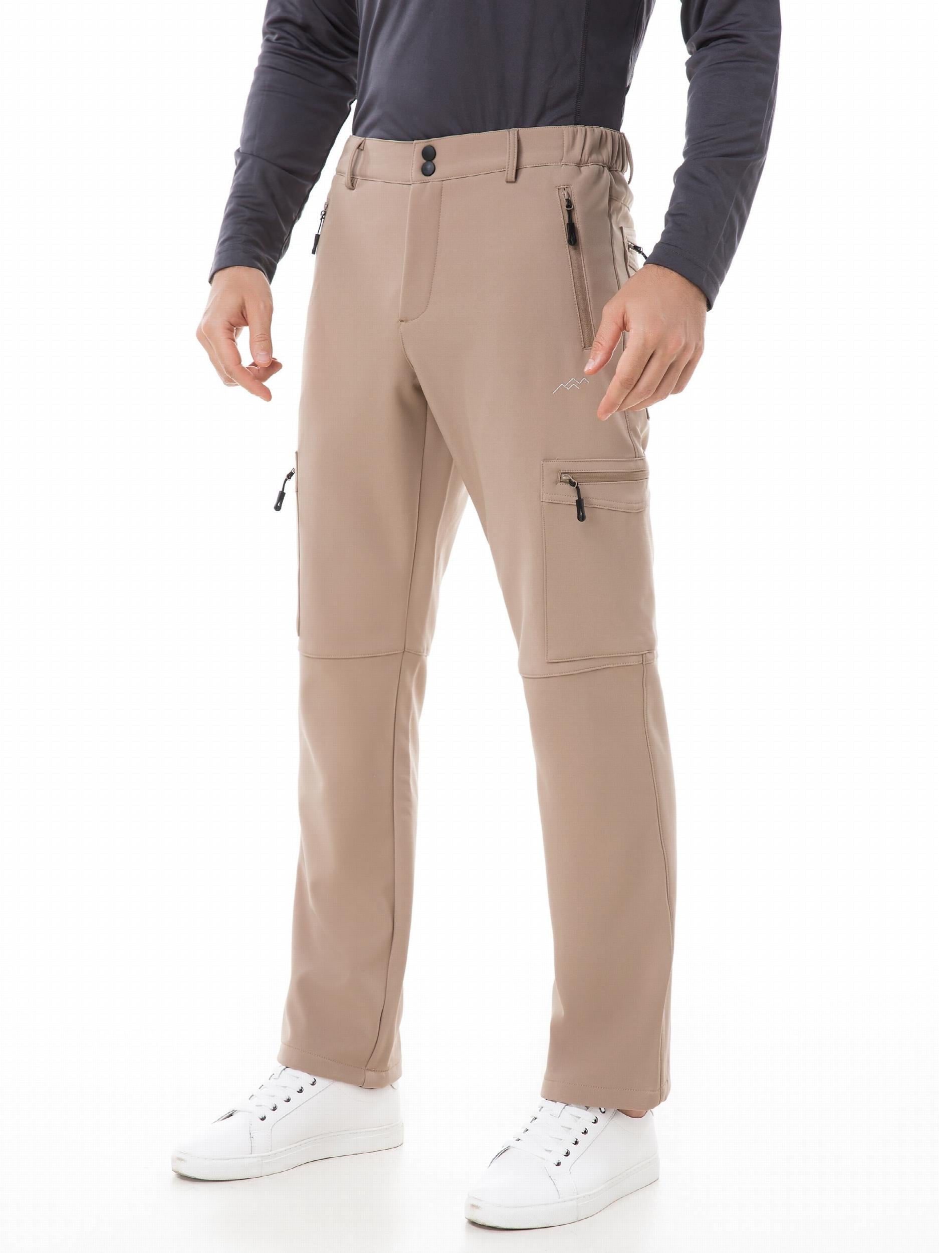 Men's Waterproof Thermal Ski Pants for Outdoor Activities