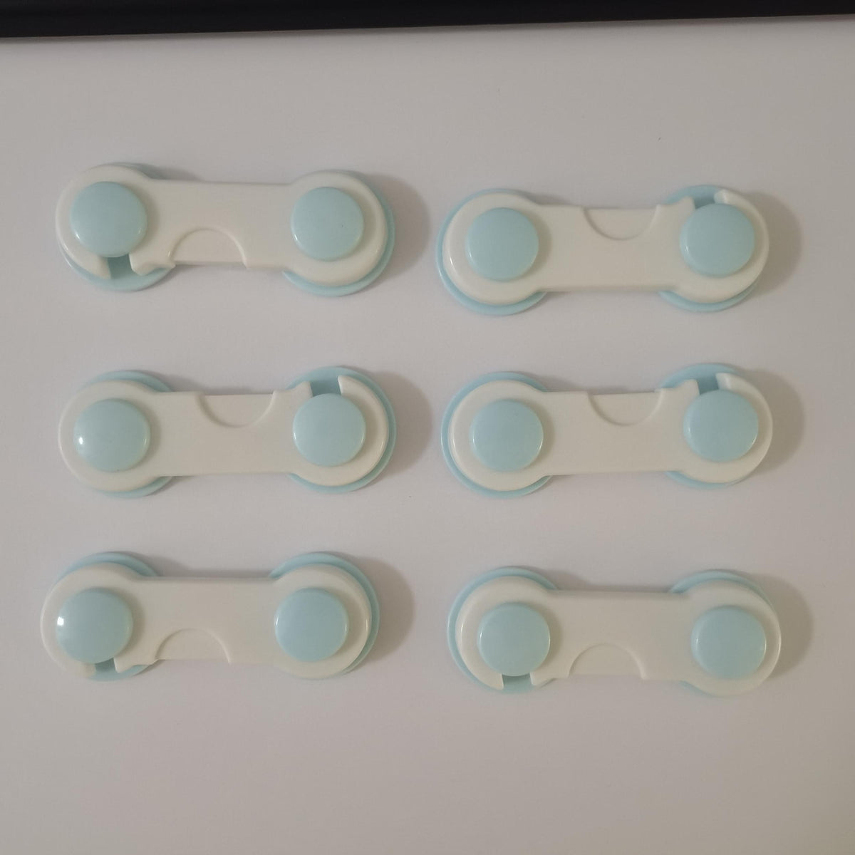 6-Pack Child Safety Locks for Cabinets and Drawers
