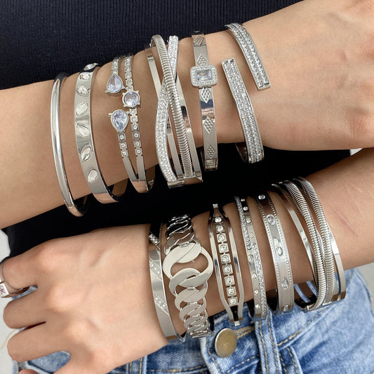 Summer Waterproof Stainless Steel Bracelets for Kids
