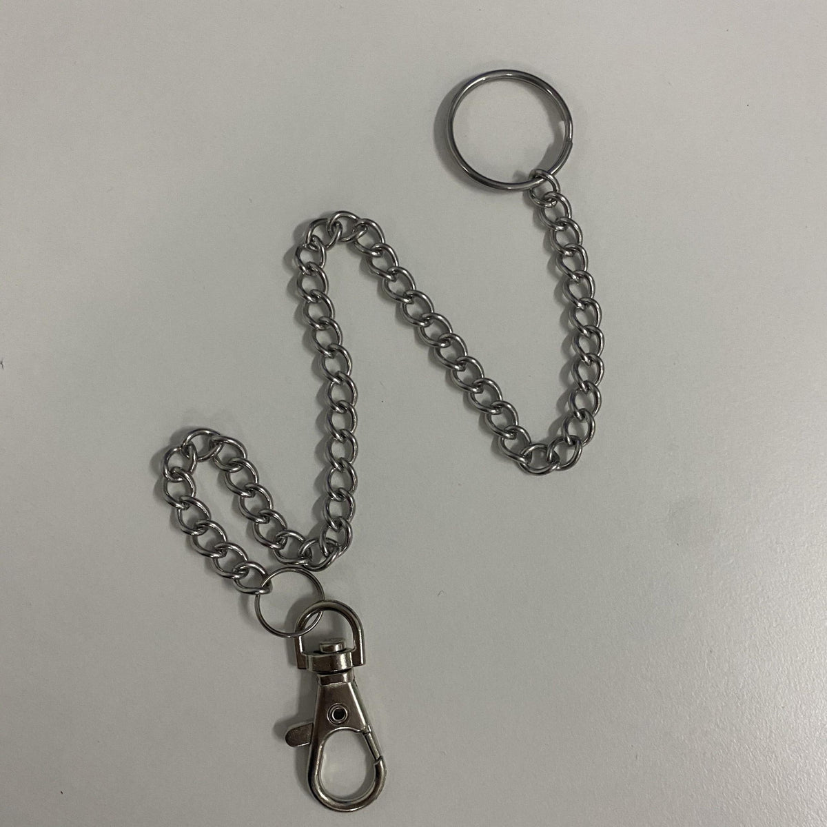 Metal Wallet Belt Chain Rock Punk Hipster Pant Jean Keychain