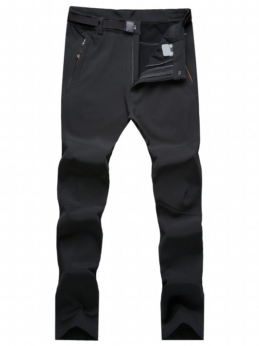 Unisex Thermal Ski Pants with Stretch & Windproof Fleece