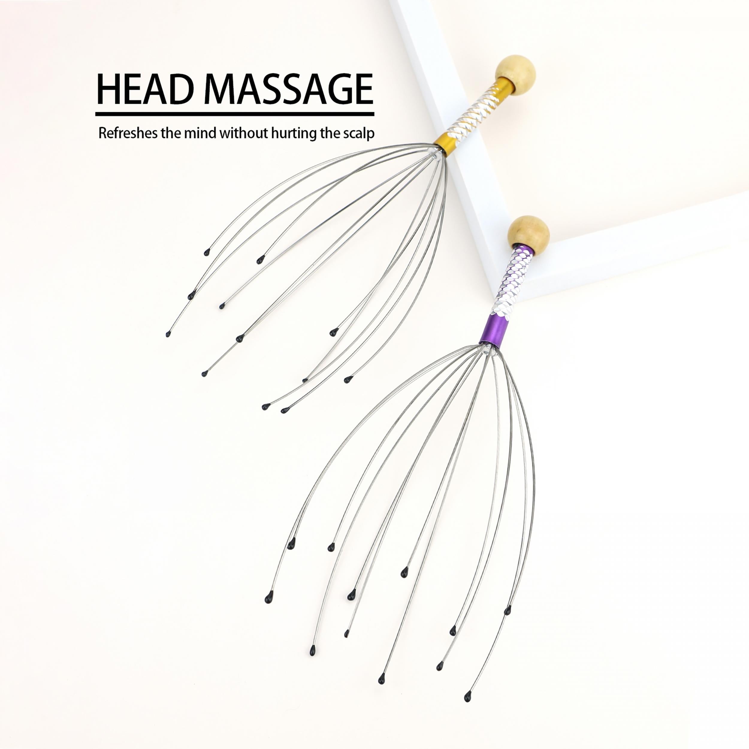 Stainless Steel Octopus Head Massager Natural Pressure Tool