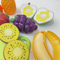 Fruit Slicing Toys Apples Strawberries Pineapples Oranges Accessories