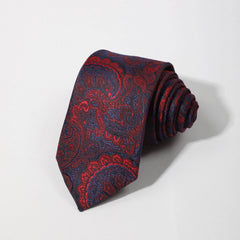 Men's Floral Jacquard Necktie Business Wedding Party Necktie