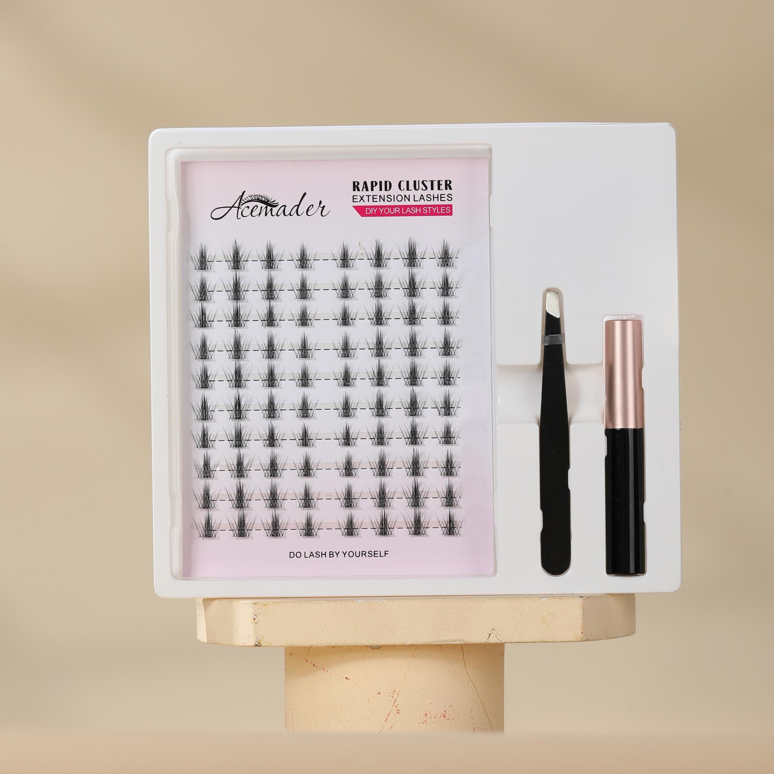 Self-adhesive Cluster Eyelashes Set DIY Extension