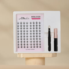 Self-adhesive Cluster Eyelashes Set DIY Extension