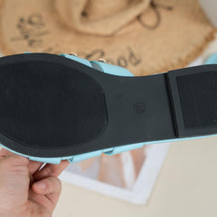 Studded Flat Slides Open Toe Sandals