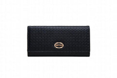 Purity Women's Long Buckle PU Handbag Wallet
