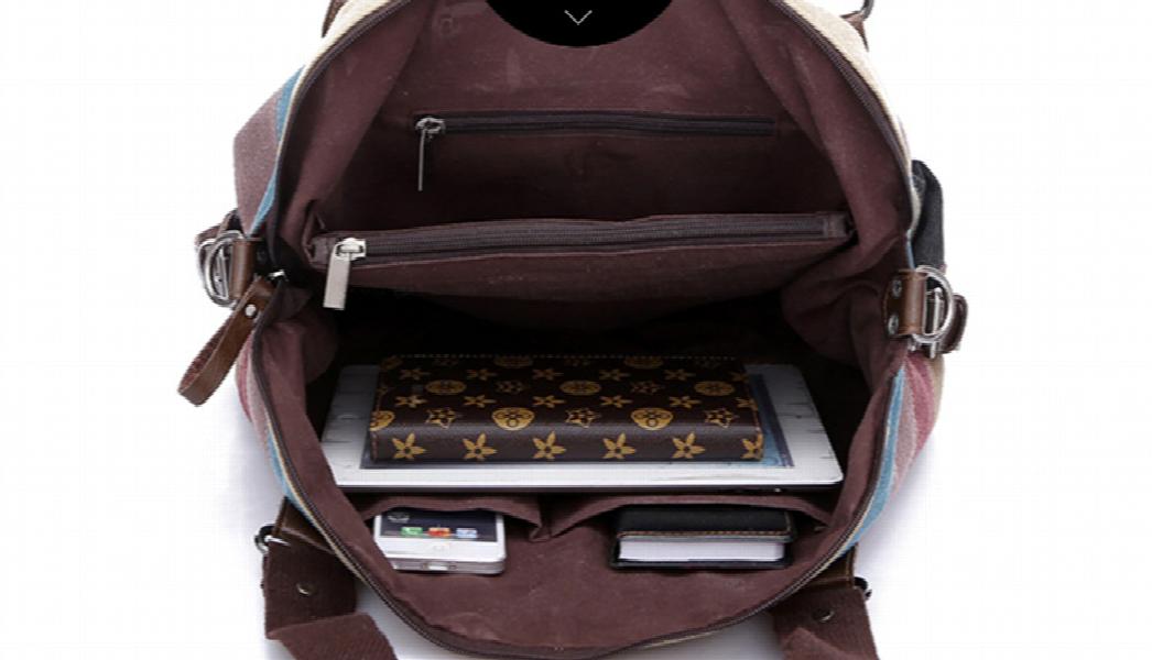 Canvas Women's Crossbody Messenger Bag Shoulder Tote