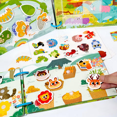 Animal Sticker Book - Fun and Educational Learning