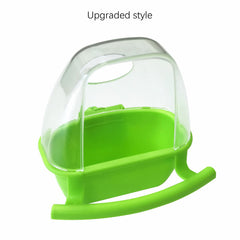 Hanging Bird Feeder & Water Bowl for Parrots - Durable Pet Cage Food Container