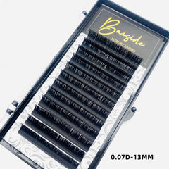 Eyelash Extension Soft Material Silky 0.07 Thickness D Curl 8-15mm