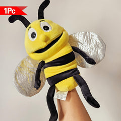 Whimsical Butterfly & Bee Plush Puppets Interactive Toys Gift Set