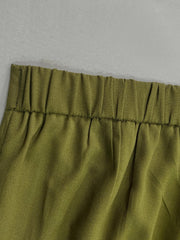  Women's Loose Wide Leg Button Fly High Waist Pants