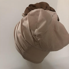 Rivet Decor Flower Turban Cap Head Wrap Lightweight Head Wrap Chemo Hats